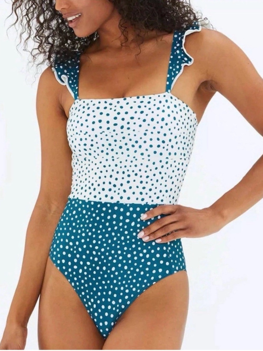 Summersalt Ruffle Oasis in Seaweed